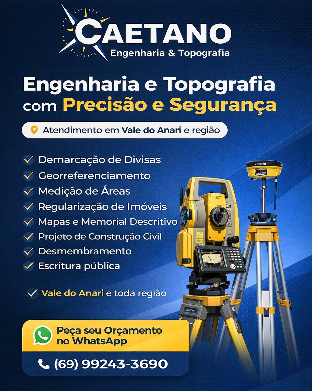 CAETANO ENGENHARIA E TOPOGRAFIA